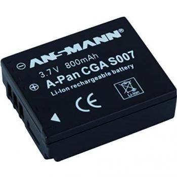 Batería de Litio Ansmann A-Pan CGA-S007 para Panasonic, 3.7V 800mAh