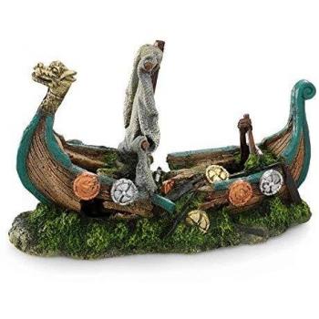 Decoración para Acuarios Barco Vikingo Aqua Della