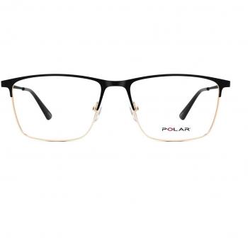 Polar 535 With Clip-On 78 Armazones y Lentes Recetados para Hombre Dorados