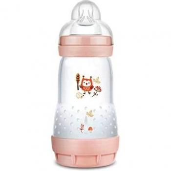Biberón MAM Easy Start Anti-Cólico Rosa 260ml Femenino