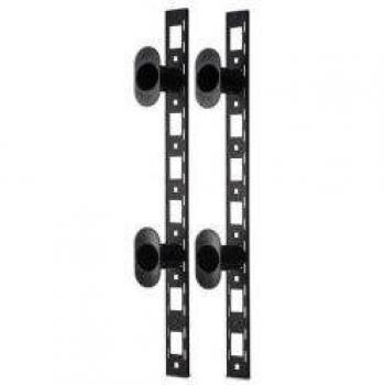 Organizador Vertical de Fibra APC, Zero U, Accesorios para Rack Servidor, Color Negro