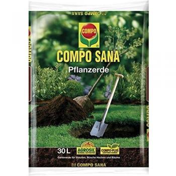 Tierra para Plantas COMPO SANA 30 Litros - Mantillo Premium para Jardinería