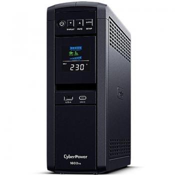 CyberPower CP1600EPFCLCD Line-Interactive UPS 1600VA/1000W with 6 AC Outlets