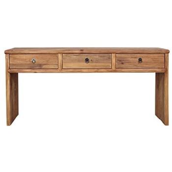 Consola de Madera Reciclada Miriam 160x40x76 cm (Se Entrega Desmontada)