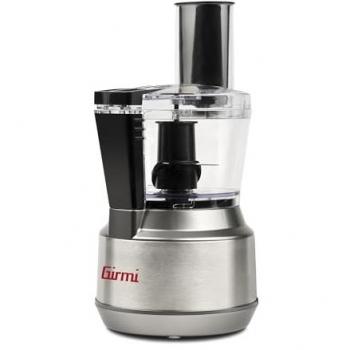 Robot de Cocina Multifuncional Girmi Mastro Pocket 300W Inox y Negro 600cc 2 Velocidades Doble Seguridad