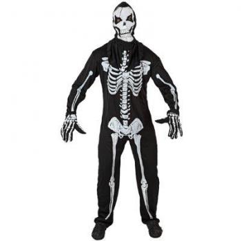Disfraz de Esqueleto Adulto Talla S/M para Halloween