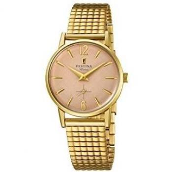 Festina Reloj Análogo clásico para Mujer de Cuarzo con Correa en Acero Inoxidable F20257/2