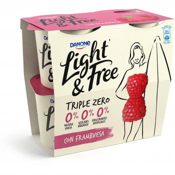 Vitalinea Cremoso con Frambuesa 4x115 g