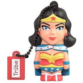 Llave USB 32 GB Wonder Woman - Memoria Flash Drive 2.0 Original DC Comincs, Tribe FD031703