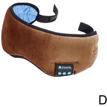 Máscara para dormir Bluetooth inalámbrica con altavoces integrados y micrófono manos libres