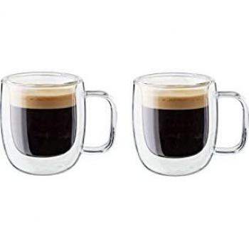 Zwilling 39500-110-0 Sorrento Plus 2-TLG. Espresso-Set con Henkel, 80 ml