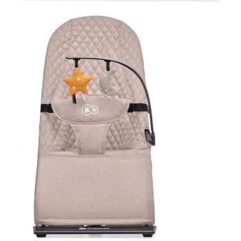 Hamaca Kinderkraft MIMI Beige con Arco de Juegos para Bebé