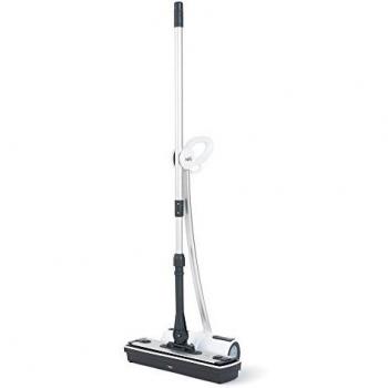Polti Moppy Limpiador de suelos con vapor sin cables para todo tipo de suelos y superficies verticales lavables, color blanco