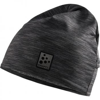 Craft Gorro Microfleece Ponytail Femenino Negro Brillante