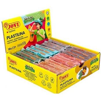 Jovi- Plastilina, Color Surtido Nature Colors