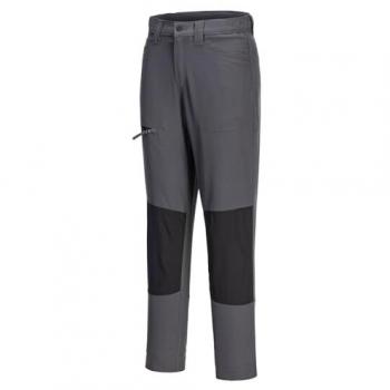 Pantalones de Trabajo Eco Elásticos para Mujer WX2 Portwest Metal Gris 34