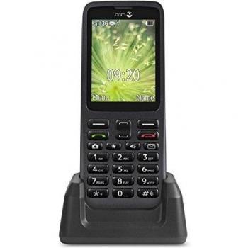 Doro 5516 6,1 cm (2.4) 91 g Grafito Teléfono básico - Teléfono móvil (Barra, SIM única, 6,1 cm (2.4), 2 MP, 800 mAh, Grafito)