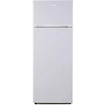 UNIVERSALBLUE | Frigorífico Doble Puerta 144 cm | Color Blanco | Capacidad Total 208L | Congelador | Vegan Box | Eficiencia energética A+