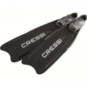 Cressi Gara Modular Long Blade Fins - Black, Size 12-13