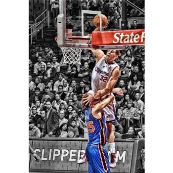 Blake Griffin Poster On Silk <35cm x 52cm, 14inch x 21inch> - Cartel de Seda - D5C1DC