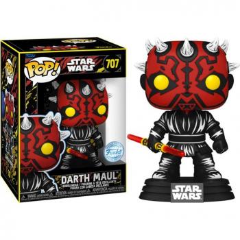 Funko POP! Exclusive Retro Darth Maul Figurine - Star Wars: The Phantom Menace Special Edition
