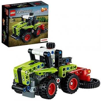 LEGO 42102 Technic 2en1 Mini CLAAS XERION Tractor o Cosechadora de Juguete de Construcción de Vehículo, Regalo para Niños 7 Años