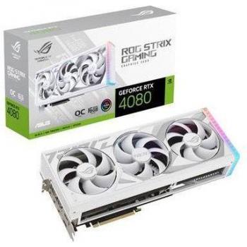 ASUS ROG Strix GeForce RTX 4080 OC Edition 16GB GDDR6X White (ROG-STRIX-RTX4080-O16G-WHITE)
