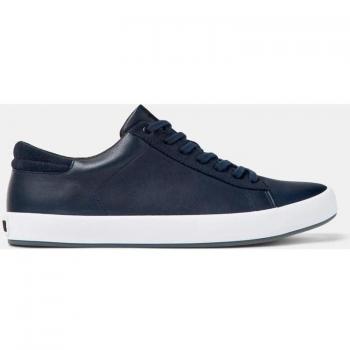 CAMPER Andratx Men's Blue Smooth Leather Sneakers in size 40