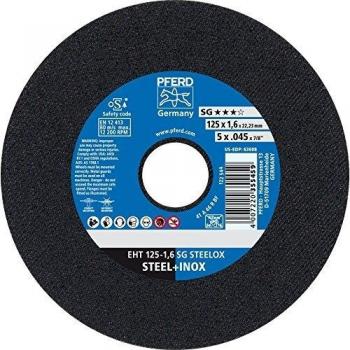 Rüggeberg 7680960126 - Disco abrasivo de corte (125 x 1,6 mm