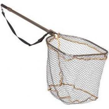 Red de aterrizaje de marco completo Savage Gear L - Malla de goma 50x65cm, extensión 95-150cm
