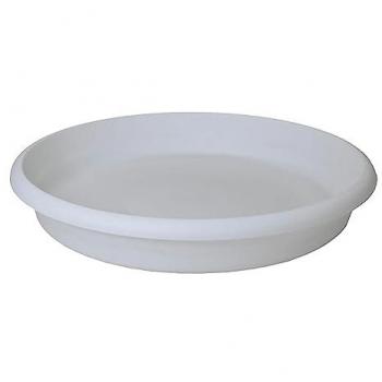 Plato para maceta de polipropileno blanco Ø30 cm Plastiken