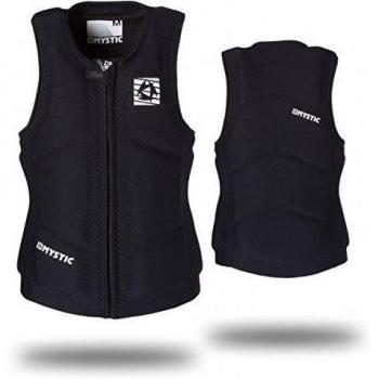 Mystic Brand wakeboard Impact cremallera Chaleco Zip 2016 - Negro