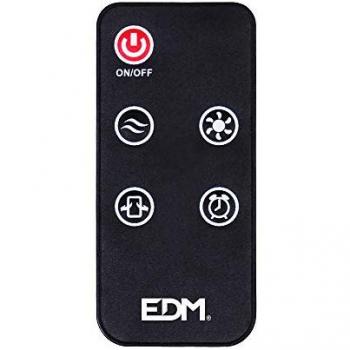 Mando a distancia EDM 33504 Recambio, tipo: mando a distancia, características: recambio para modelo 33504, color negro