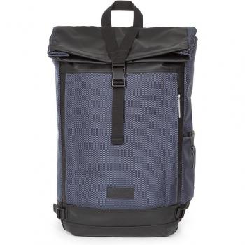 Eastpak - Mochila Tecum Roll con funda integrada, color CNNCT Accent Marine, capacidad de 20 litros, material resistente al agua, diseño enrollable para mayor versatilidad y espacio adicional, correas ajustables y acolchadas para