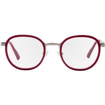 Karun Piche KAUF0293 Men's Eyeglasses Red Size 48 - Blue Light Block Available