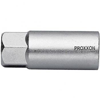 Proxxon 23 396 Vaso Bujía de 1/2 con Inserción Magnética, Tamaño 21mm, Longitud 70mm
