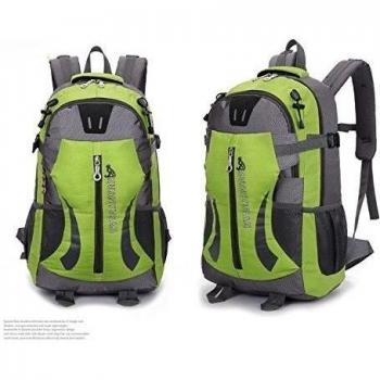 xie @ al aire libre impermeable gran capacidad mochila y mujeres viaje mochilas senderismo mochilas, verde