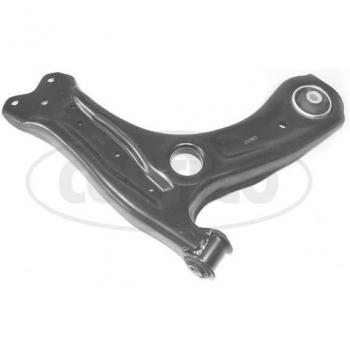 CORTECO Control Arm 49400036 - Barra oscilante de suspensión de ruedas, fabricada en acero, diseñada para vehículos específicos, incluye bujes y es resistente a la corrosión