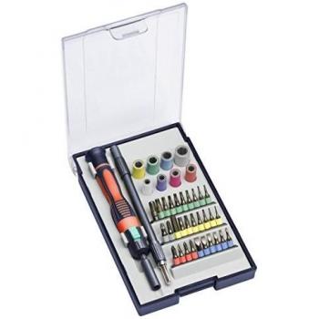 KWB 49115700 Set Puntas Llaves vaso precision, 40 Piezas, multicolor