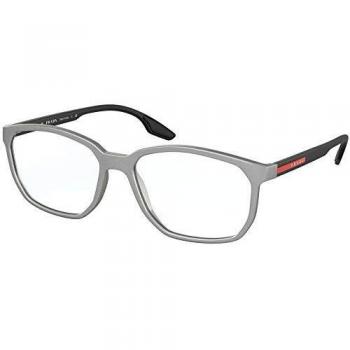 Gafas graduadas Prada Linea Rossa PS 3 MV 5731O1 Mate Metalizado Gris Oscuro