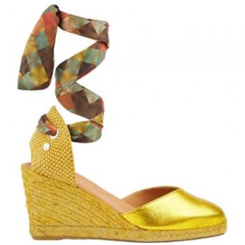 Sandalias de Mujer La Valeta Alpargatas Oro Sol, Shoes Yute marca La Valeta para mujer en color oro