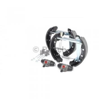 Bosch KS576 Kit Super Pro Kit de freno trasero de tambor 1 juego completo premontado