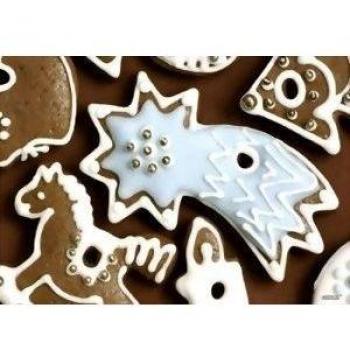 Mantel individual ARTIPICS Weihnachtsbäckerei, 4 pcs lavable