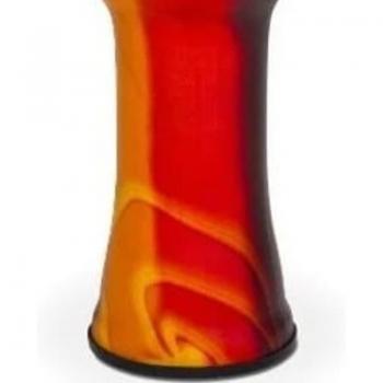 Toca 2024 Freestyle 10 Fiesta Red Djembe with Mechanical Tuning