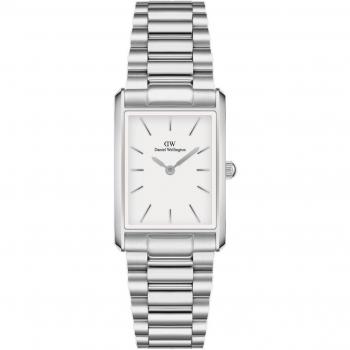 Daniel Wellington Bound 3-Link Silver Quartz Watch for Women and Unisex
