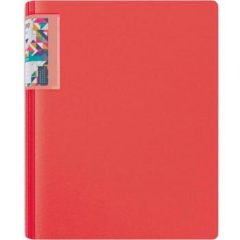 Carpeta de anillas A4 Foam Style Rojo con tapa extra rígida y capacidad para 40 hojas