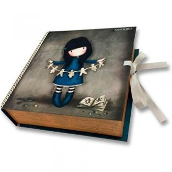Gorjuss-JW-02-G Gorjuss Joyero grande libro, color gris