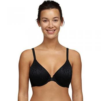 Chantelle Women's Norah Black Front Closure Full-Coverage Molded Bra - Size 34F/34G