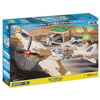 COBI- Supermarine Spitfire Desert Airstrip, avión base