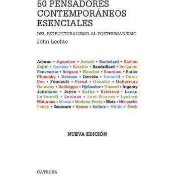 Cincuenta pensadores contemporáneos esenciales: Del estructuralismo al posthumanismo